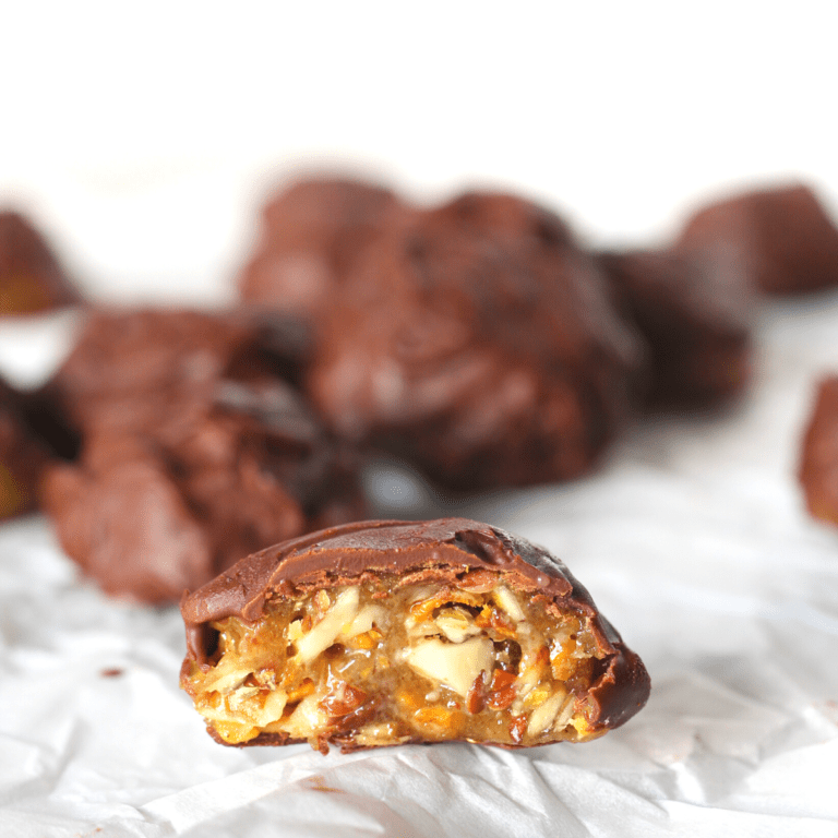 healthy cookies made with keto granola and collagen