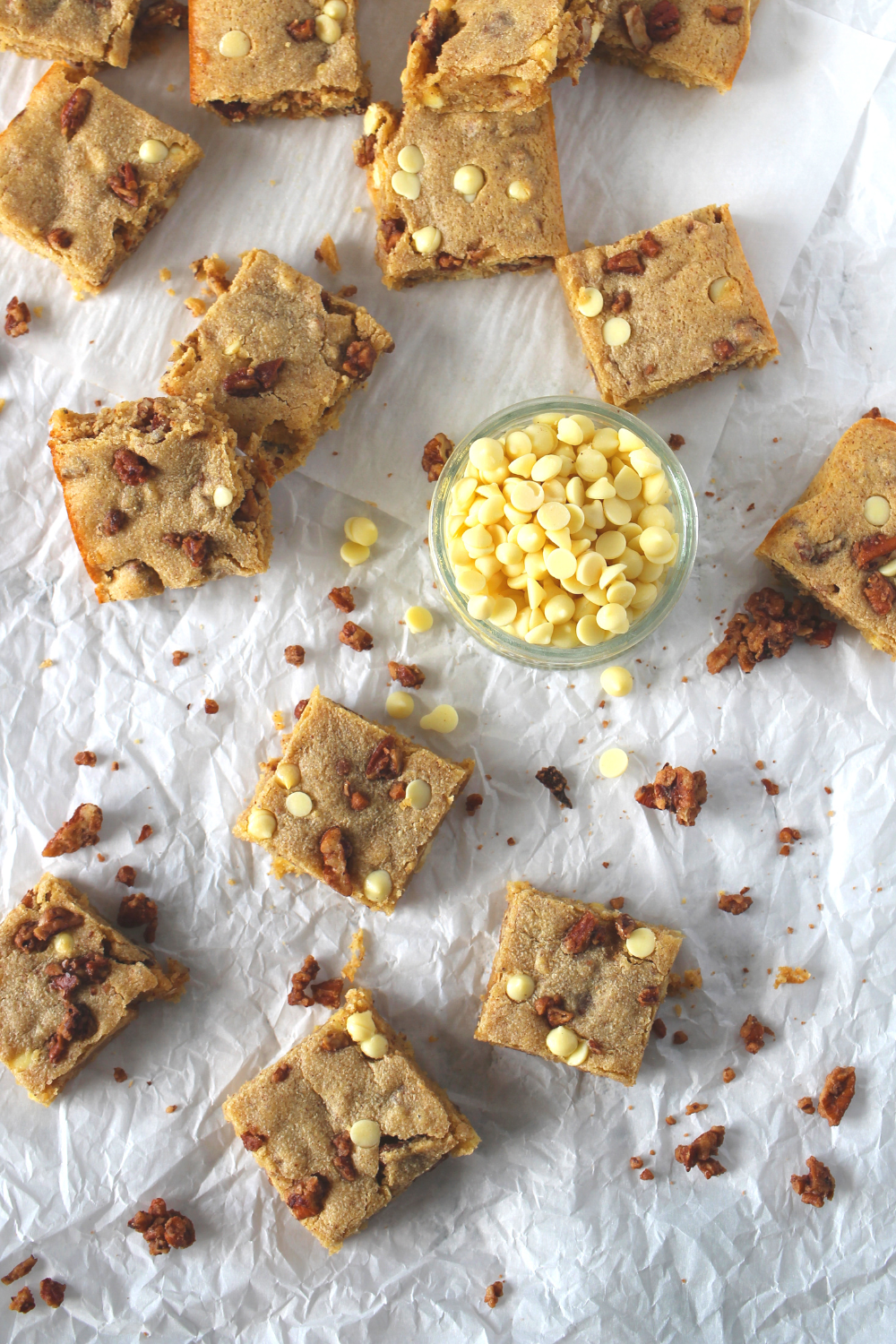 keto blondie recipe that is perfect for the holidays