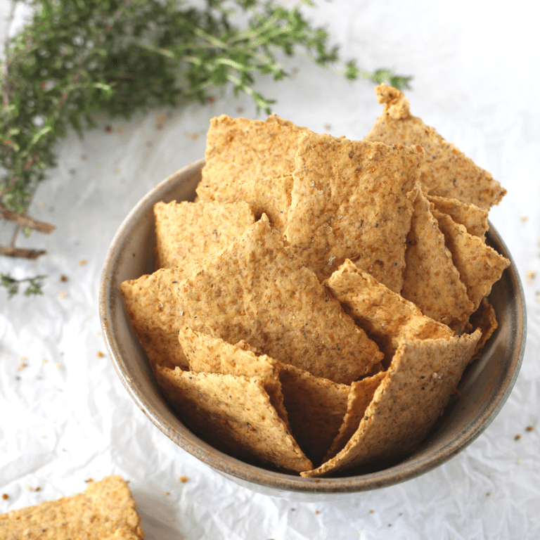 plant-based keto crackers