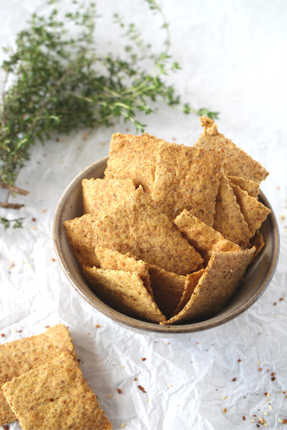 whole30 cracker recipe made with only 3 ingredients
