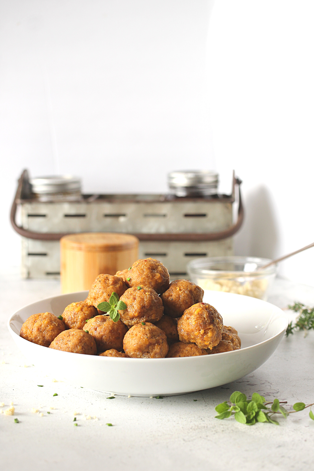 keto sausage balls are made with only 3 ingredients