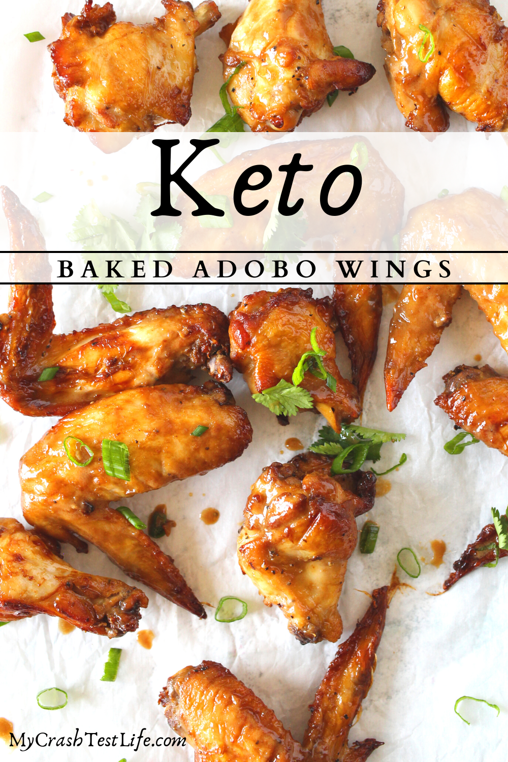 easy keto baked chicken wing recipe with adobo sauce