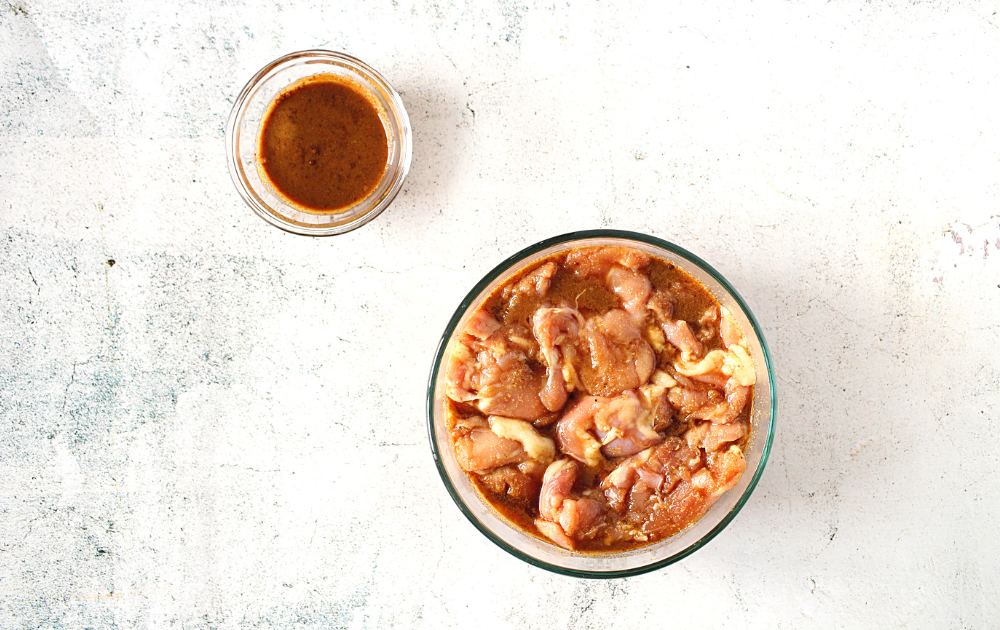 Keto Chinese BBQ Chicken with Pickled Vegetables