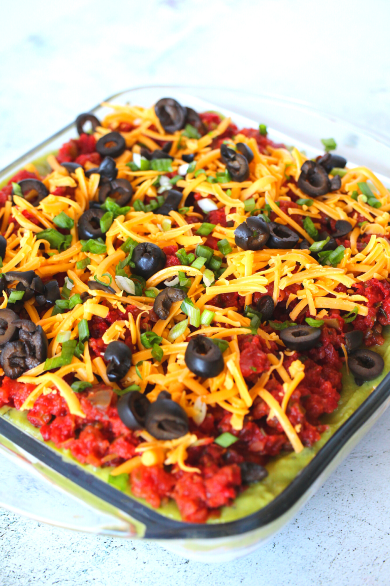Keto 7Layer Dip Recipe PlantBased Keto Recipe
