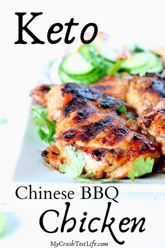 Keto Chinese BBQ Chicken with Pickled Vegetables