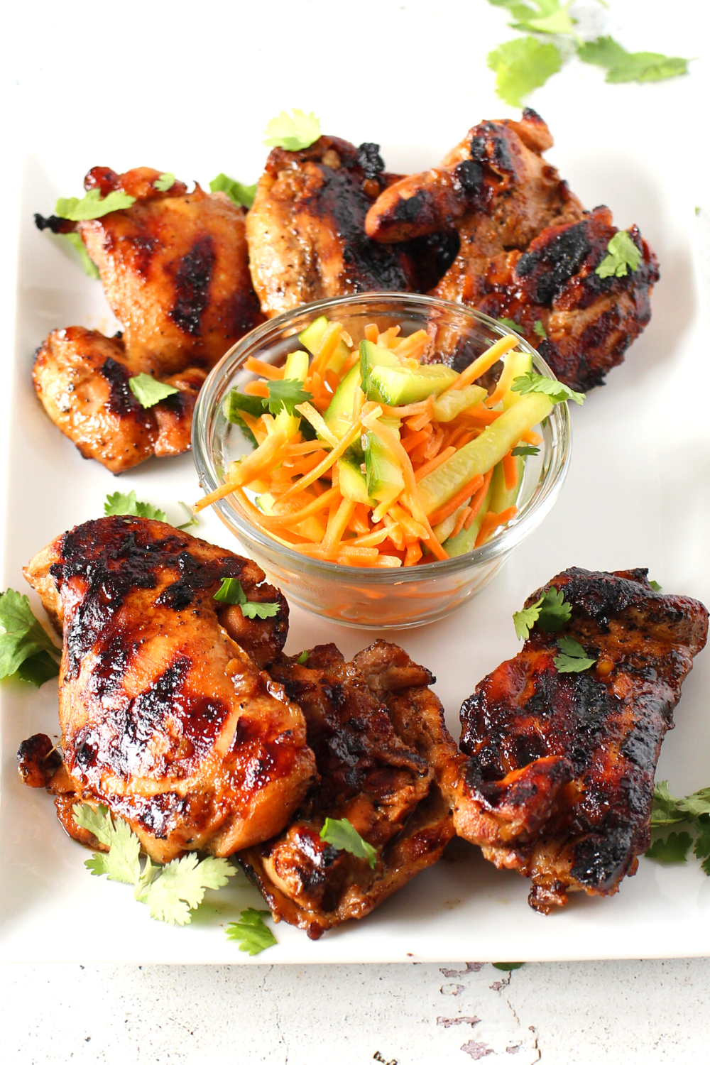 Cantonese BBQ chicken that is made keto, low carb, sugar-free and gluten-free