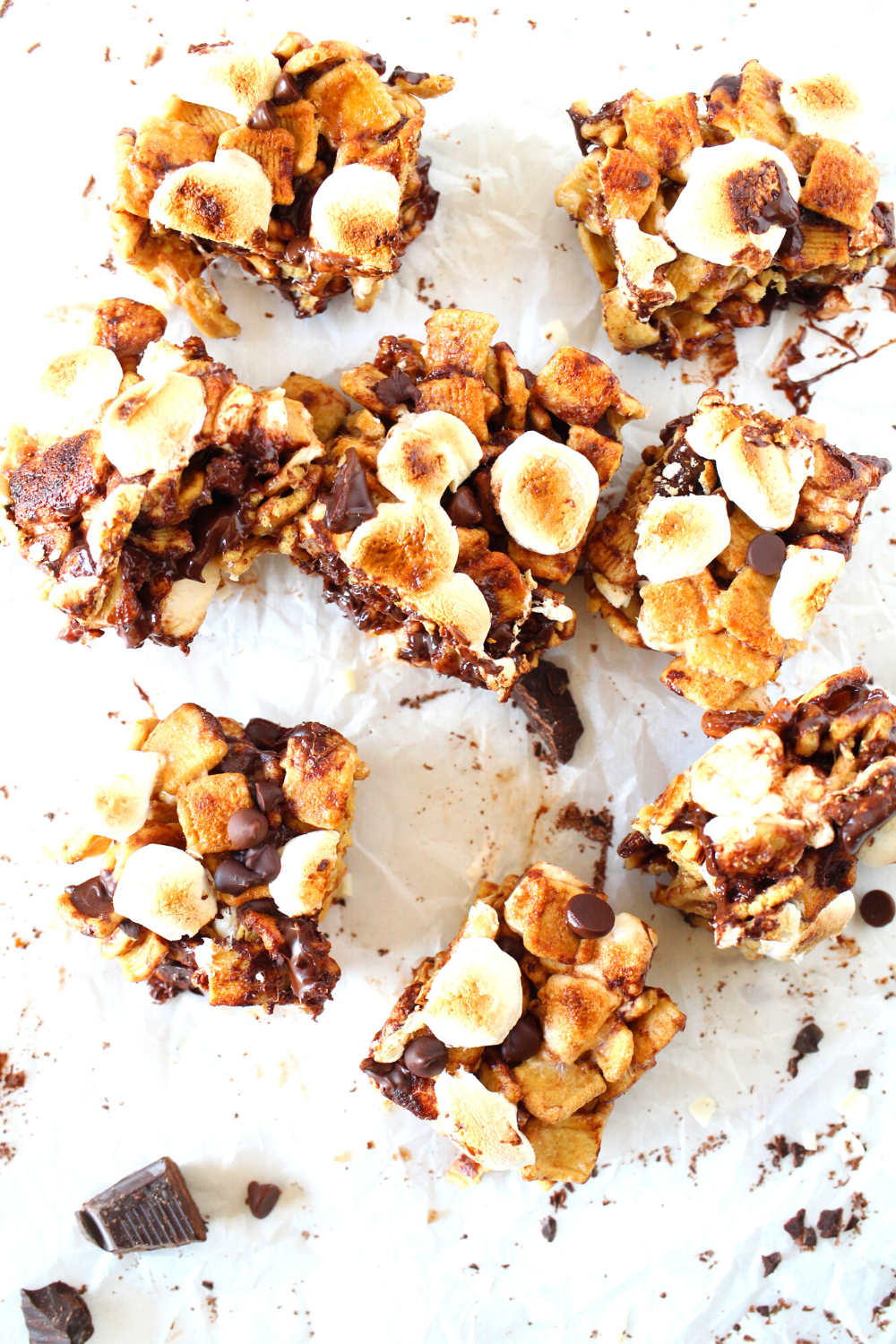 easy keto cereal S'mores bars are a low carb no bake keto treat