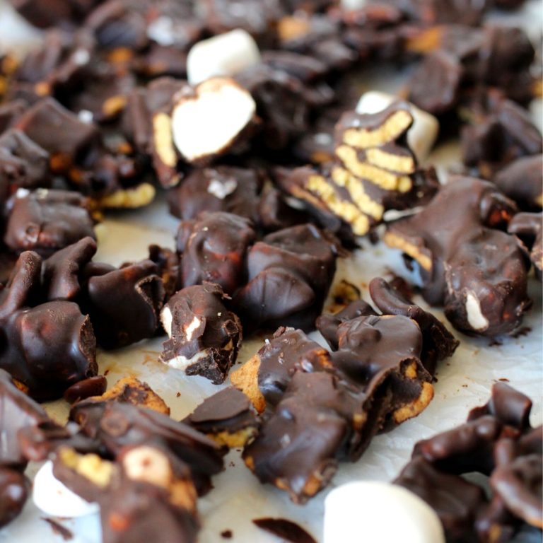 a keto version of Fannie May S'mores Snack