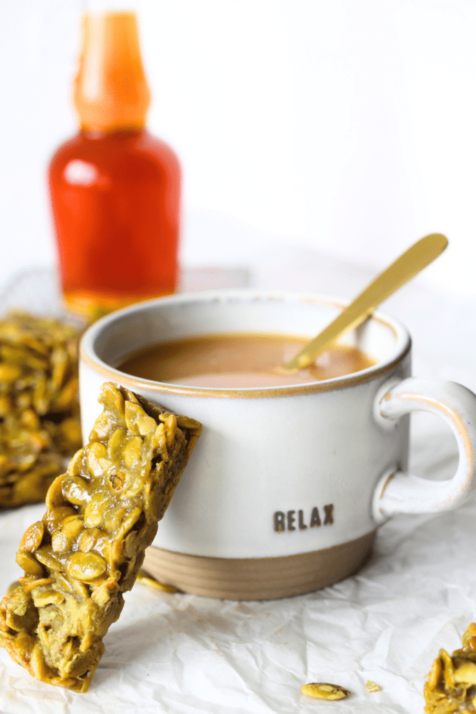 Easy Keto Protein Pumpkin Seed Bars Copycat Health Warrior Bar My