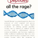 a post about peptides in Therapeutic approach
