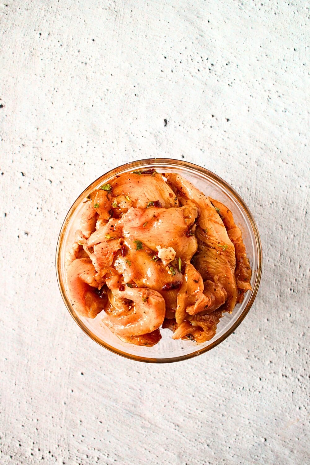 PSMF chicken skewers in a chipotle marainade