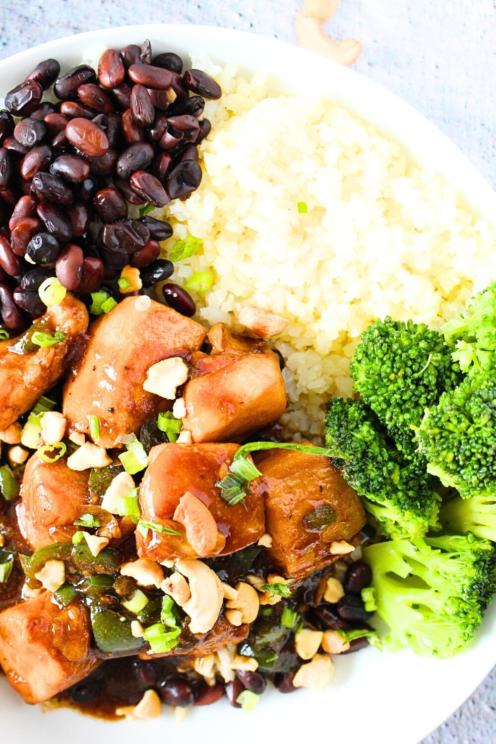 protein-sparing modified fasting chicken recipe with cashews