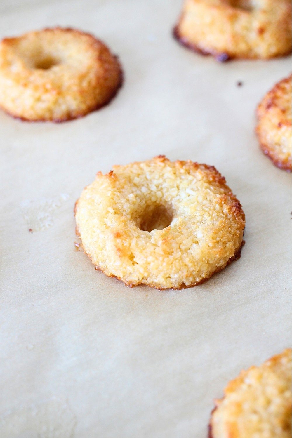 healthy collagen cookies after being baked
