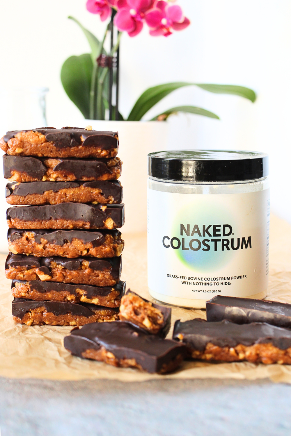 easy colostrum bars that are keto and high protein