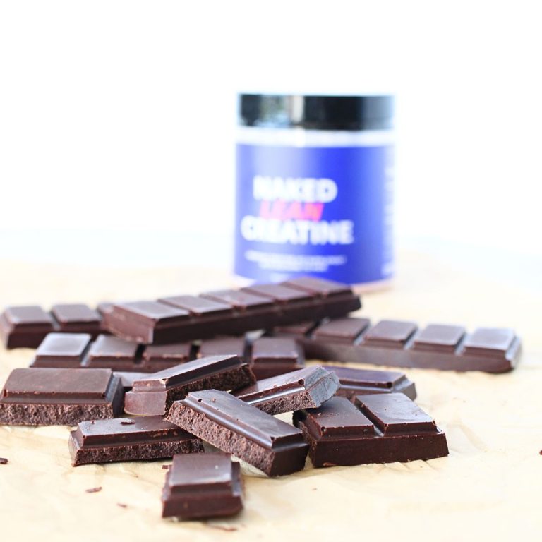 creatine bar recipe made into chocolate bars